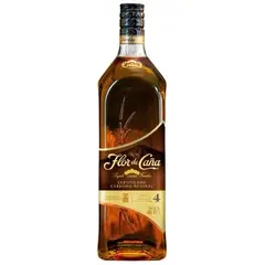FLOR DE CAÑA - Ron 4 años 1 LT