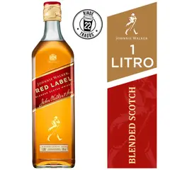 JOHNNIE WALKER - Whisky Red Label Botella 1 L