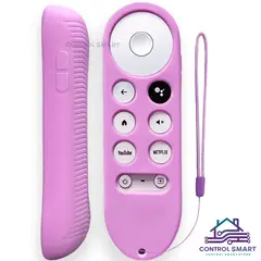 CASE - Funda Protector Para Control Google Chromecast 4 - Rosa