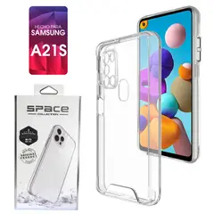 GENERICO - Space Case Transparente Samsung A21S Funda Para celular