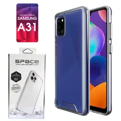 IMPORTADO MC - Space Case Transparente Samsung A31 Funda Para celular