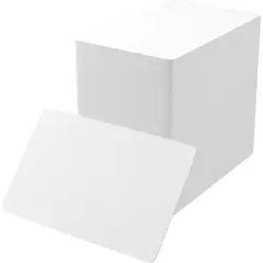 ZEBRA - Tarjetas de PVC CR80 Imprimibles Ambas Caras x 500u - 104523-111