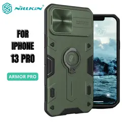 NILLKIN - Case Armor Green - iPhone 13 Pro