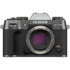 FUJIFILM - X-T50 Sin Espejo Cámara Solo Cuerpo - Carbón Plata