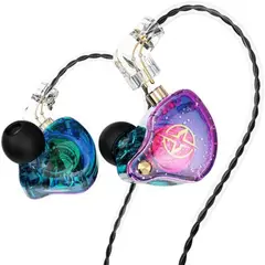 GENERICO - Audífonos QKZ AK6 PRO In-Ear con Cable - Morado