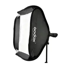 GODOX - Softbox 60x60 cm con estuche y Bracket tipo S montura Bowens
