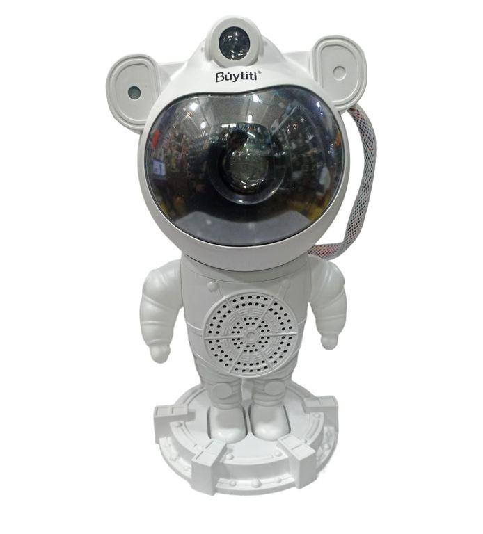Lámpara astronauta proyector estrellas y nebulosa + Parlante bluetooth