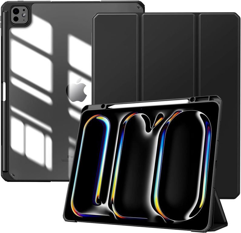 Case Funda PREMIUM para iPad PRO 13" 2024 M4 - Protector NEGRO