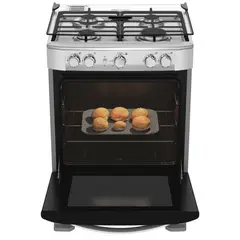 MABE - Cocina de piso a gas de 60 cm gris - CMP6015SG0