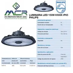LEDVANCE - LAMPARA LED 150W 6500K IP65 21000lm PHILIPS