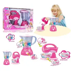 GENERICO - Divertido Juguete Licuadora mas Mini batidora Rosa