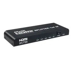 SEISA - Splitter Hdmi 1x4 1 Entrada 4 Salidas 1080 4k C/fuente 7831k
