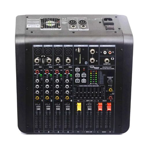 Consola Amplificada 4 Canales 170W USB/MP3/BT PZ-PX4/BT POTTENZA