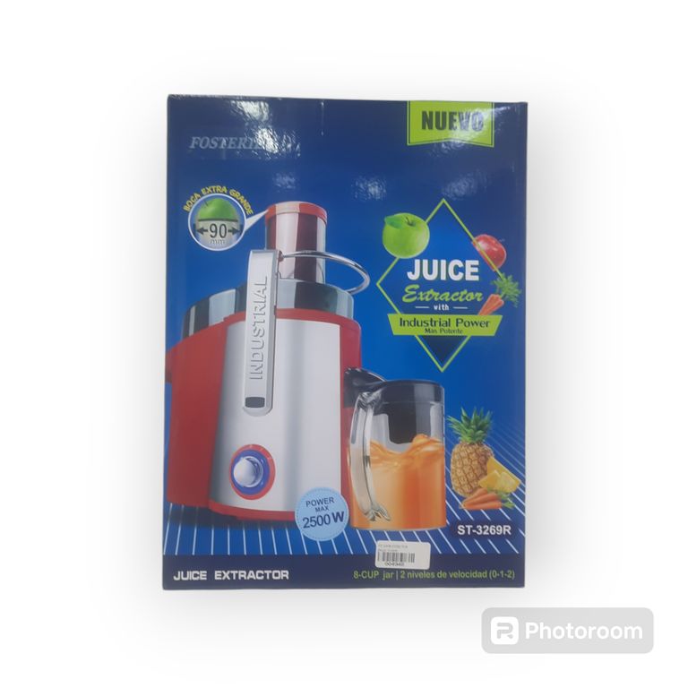 EXTRACTOR DE FRUTA ENTERA 2500W FOSTERIER.