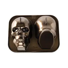 NORDIC WARE - Molde de torta 3D Haunted Skull