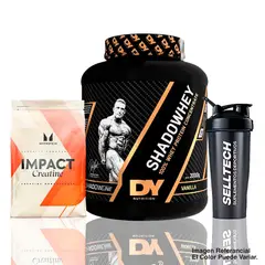 DORIAN YATES - Shadow Whey 2Kg Vainilla + Creatina My Protein 250G +Shaker
