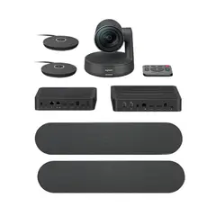 LOGITECH - CAMARA B2B RALLY PLUS BUNDLE 4K, NEGRO P/N: 960-001225