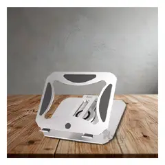 GENERICO - Soporte Eficiente en Color Plateado Y+Papel de Regalo