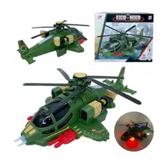 GENERICO - Juguete De Helicoptero Militar con Luces y Sonido Realista