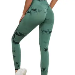 EPAUS - Leggings Push up Tie Dye Deportivo para Mujer