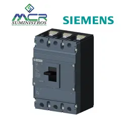 SIEMENS - INTERRUPTOR REGULABLE 50 - 63 AMPERIOS 3 POLOS 25KA