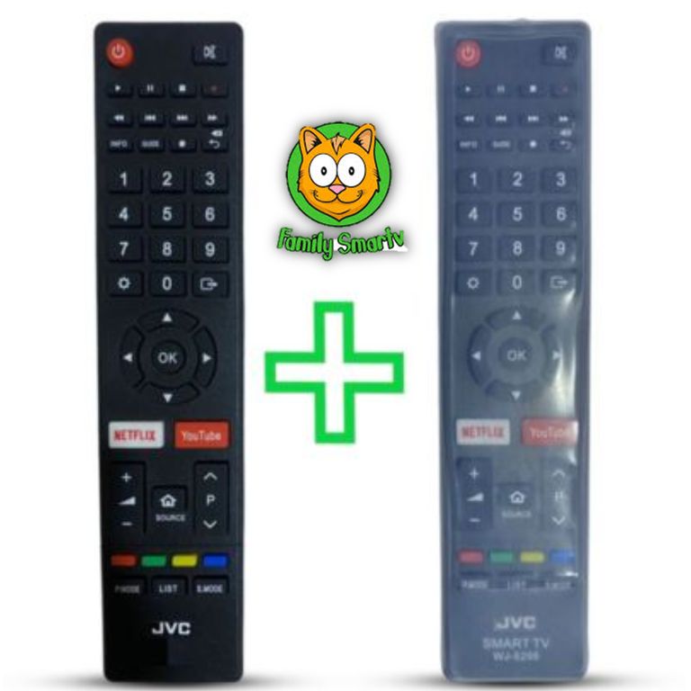 Control Remoto Jvc Para Tv Smart RM-C3358 Funda de Silicona Suave