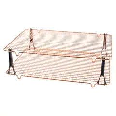 Nordic Ware - Rejila para enfriar apilable de 2 niveles