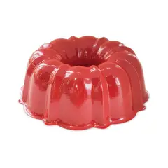 NORDIC WARE - Molde Bundt de 12 tazas Rojo