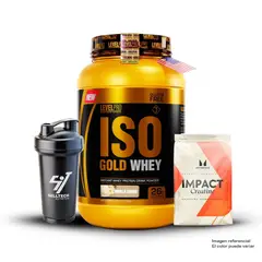 LEVEL PRO - Iso Gold Whey de 1kg Vainilla+Creatina Myprotein 250gr