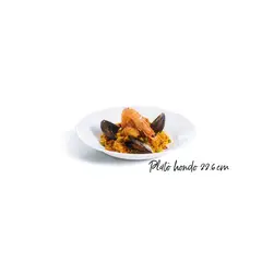 ARCOROC - Pack platos X3 con 1 Bowl 14 cm restaurant uni