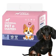 GENERICO - Pañal para perro hembra calzon para celo Talla M 28-48cm