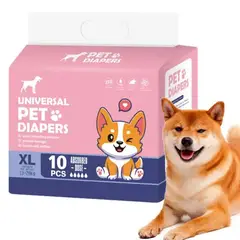 GENERICO - Pañal para perro hembra calzon para celo Talla-XL 40-60cm