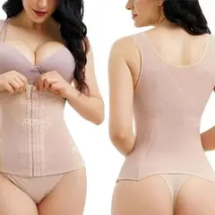 GENERICO - Faja Reductora Moldeadora Con Broche Cintura De Avispa