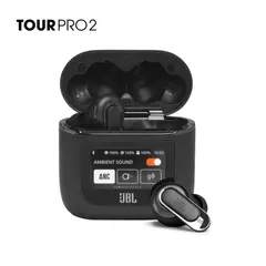 JBL - Tour Pro 2 Audífono Bluetooth ANC Estuche Inteligente - Negro