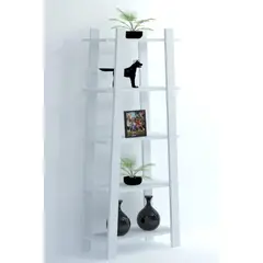 MCD WOODS - Estante para sala color blanco
