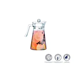 LUMINARC - Pack jarra c/tapa 1,3l con Set 4 piezas vasos 330ml