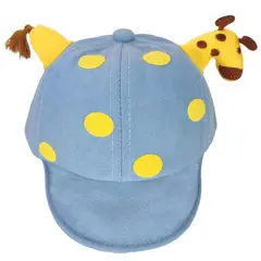 BABY MERINOS - Gorro Bebé - Jirafa - Celeste