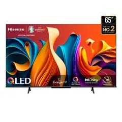 HISENSE - TELEVISOR 65 GOOGLE TV 4K UHD QLED 65Q6N - NEGRO 2024