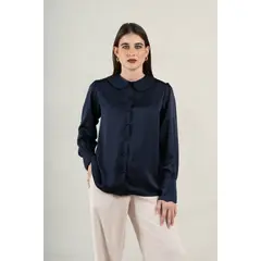 FASSINE - Blusa Manga Larga Casual Mujer