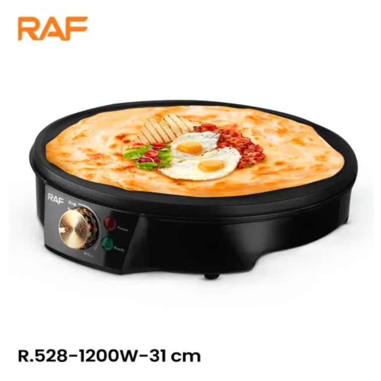 Crepera de 11 pulgadas 1200w Plancha para panqueques antiadherente
