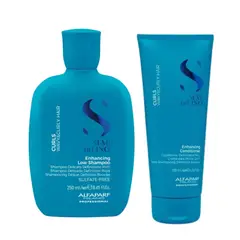 ALFAPARF MILANO - ALFAPARF SEMI DI LINO Curl Dúo Shampoo 250 ml + Conditioner 200 ml