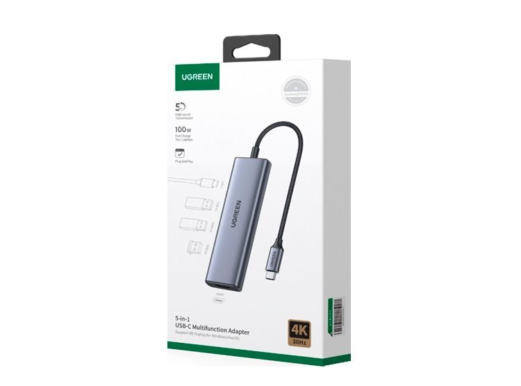 Adaptador Hub Multipuertos 5 en 1 Original