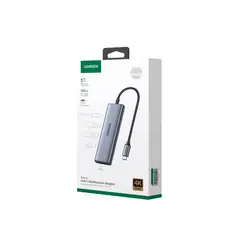 UGREEN - Adaptador Hub Multipuertos 5 en 1 Original