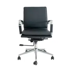 OFIDEAS - Silla de Oficina Alemania Gerente Negro Alta