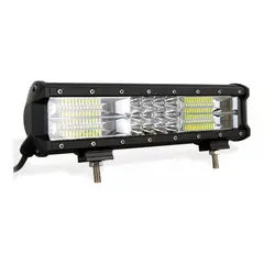 GENERICO - Barra Luz LED Blanca 72 LED Iluminación Potente y Eficiente