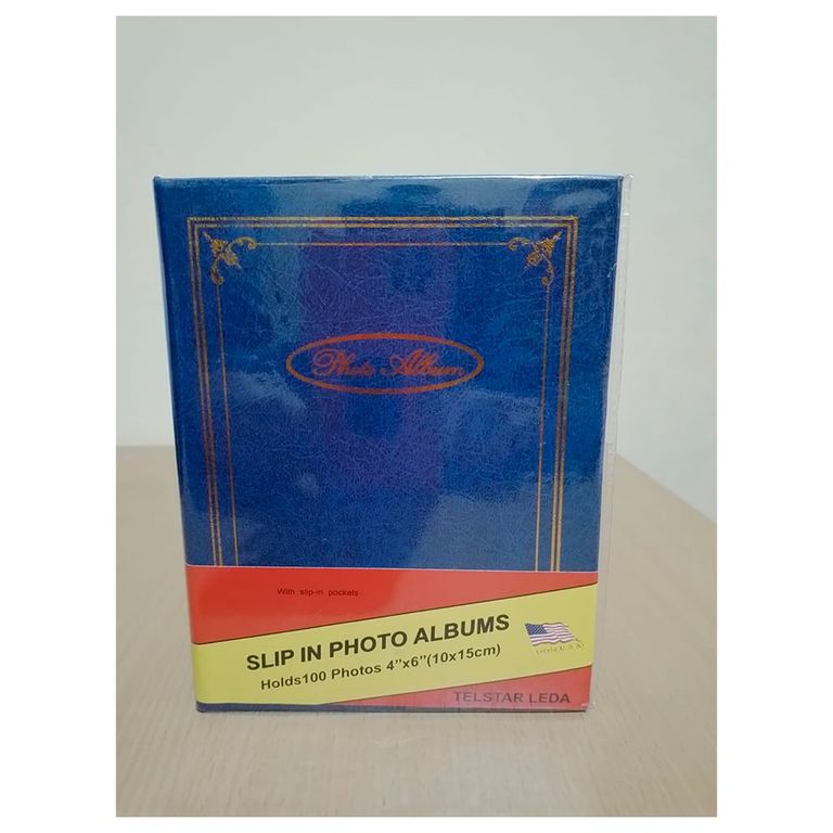 Álbum De 100 Fotos Recuerdos Tamaño Jumbo C/Azul