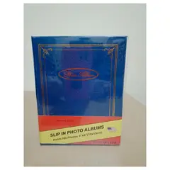 GENERICO - Álbum De 100 Fotos Recuerdos Tamaño Jumbo C/Azul