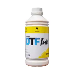 GENERICO - Tinta Textil DTF Marca Pamas 1 Litro Color Amarillo