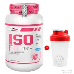FITFEM - PROTEÍNA ISOFIT 1100 GRAMOS VAINILLA MÁS TOMATODO
