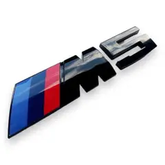 GENERICO - EMBLEMA POSTERIOR BMW M5 COLOR NEGRO